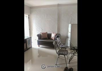 Living Room Gading Mediterania Residence 1BR View Kolam