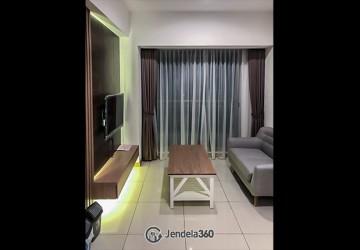 Living Room 2BR Apartment with city view View at M Town Signature Serpong