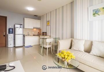 Living Room Flawless 1BR Apartment at Thamrin Executive Residence High Floor