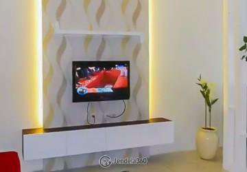 Living Room Spacious 2BR Apartment at Sudirman Park Apartment Tower A