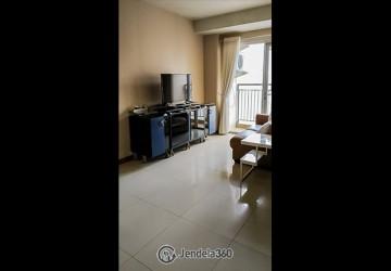 Living Room 2BR Apartment with City View at Cosmo Mansion - Jakarta Residence Thamrin City