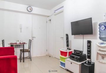 Living Room Bassura City Apartment 2BR Fully Furnished