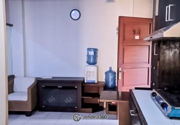 Living Room Permata Eksekutif Apartment 1BR View Kolam Renang