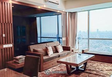 Living Room Kemang Village Apartment 3BR Tower Empire