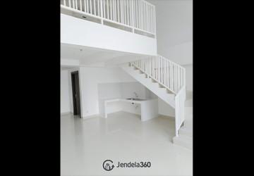 Living Room Homey Studio Apartment at Neo Soho Residence High Floor