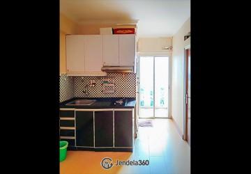 Living Room Homey 2BR Apartment Middle Floor with City View at Cibubur Village Apartment