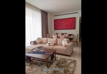 Living Room Pakubuwono Spring Apartment 2BR Fully Furnished