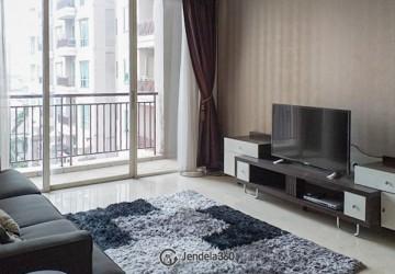 Living Room Senayan Residence 2BR View City