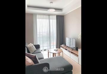 Living Room Veranda Residence 2BR View CBD Puri