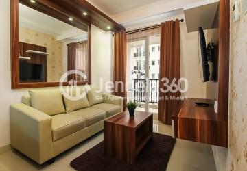 Living Room Low Floor 2BR Apartment with City View at Signature Park Grande