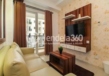 Living Room Low Floor 2BR Apartment with City View at Signature Park Grande