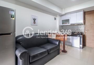 Living Room Modern 2BR Apartment at Green Park View Apartment Low Floor