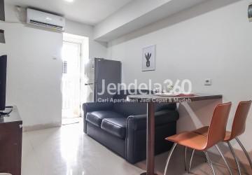 Living Room Modern 2BR Apartment at Green Park View Apartment Low Floor