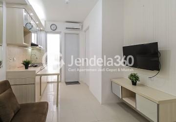 Living Room Lovely and Tidy 2BR Apartment with Water Heater at Bassura City Apartment Tower E