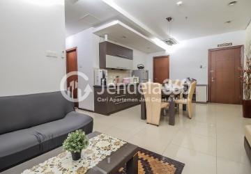 Living Room Excellent 3BR Apartment at Thamrin Residence Apartment Tower Bougenville