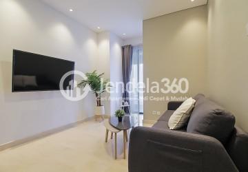 Living Room Sudirman Suites Jakarta 3BR Fully Furnished