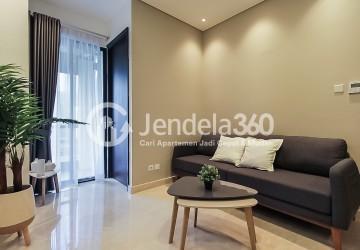 Living Room Sudirman Suites Jakarta 3BR Fully Furnished