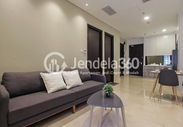 Living Room Sudirman Suites Jakarta 3BR Fully Furnished