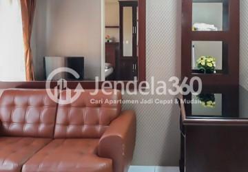 Living Room Compact 2BR Apartment Low Floor with City View at Grand Centerpoint Apartment