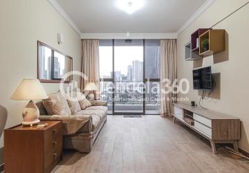 Living Room Taman Rasuna Apartment 2BR View City