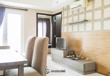 Living Room Strategic Location 2BR Apartment High Floor with City View at The Boutique At Kemayoran