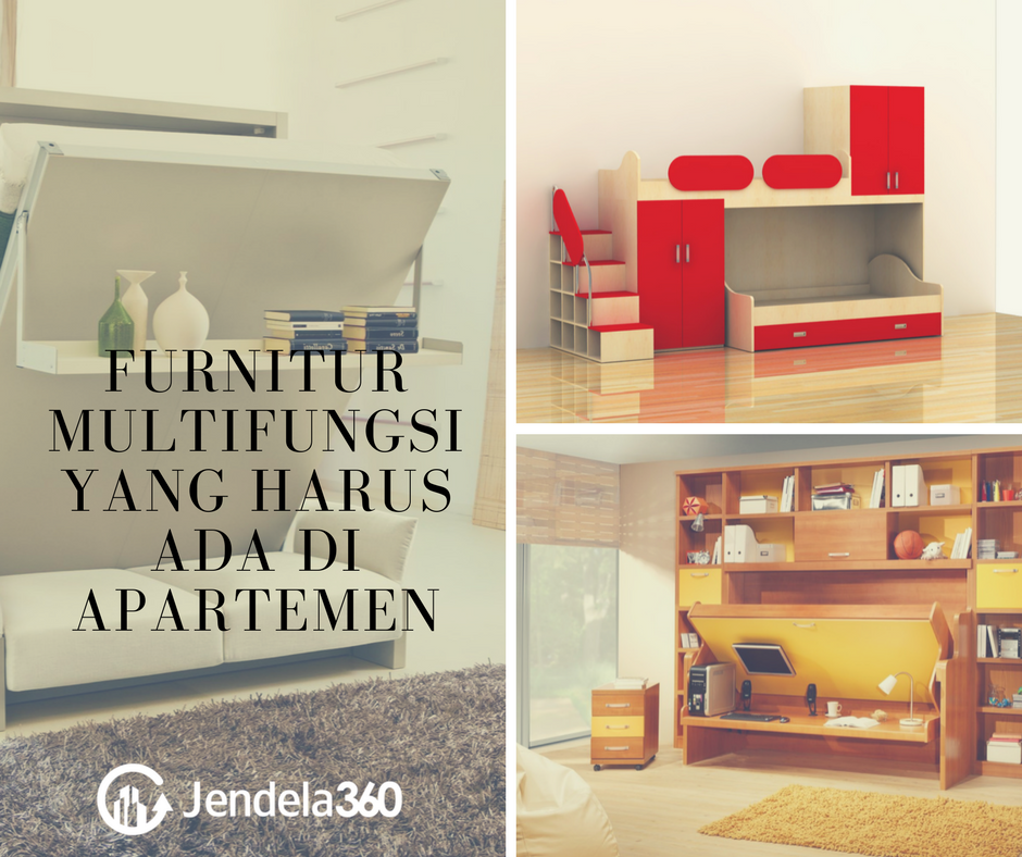 12 Furnitur Multifungsi Yang Harus Ada Di Apartemen Anda