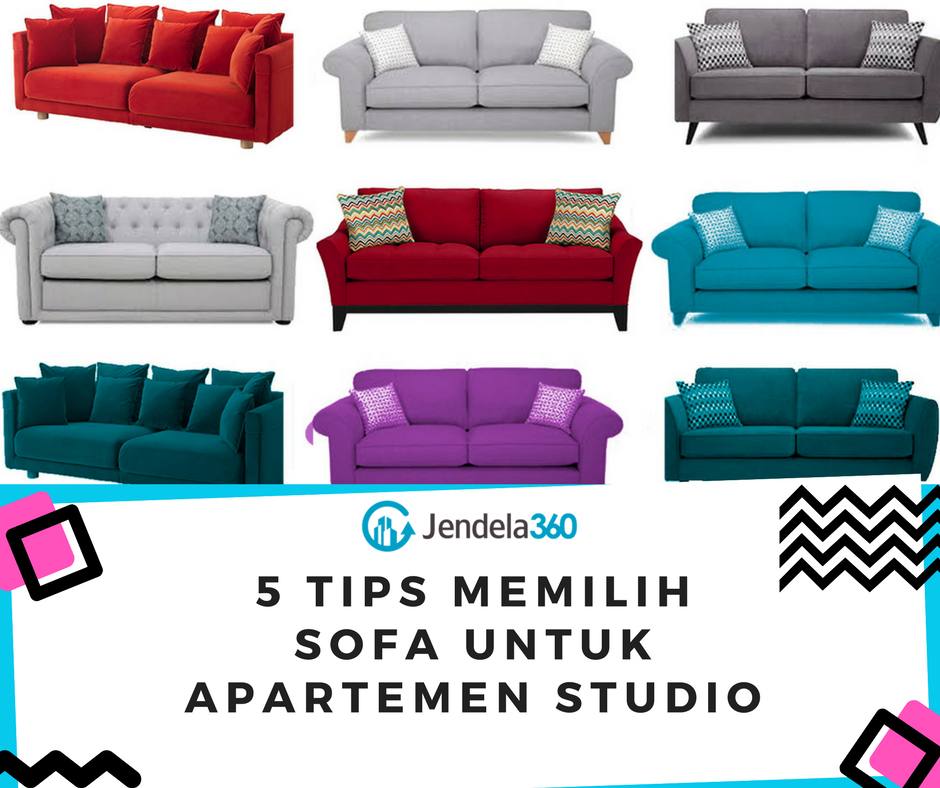 5 Tips Memilih Sofa Untuk Apartemen Studio