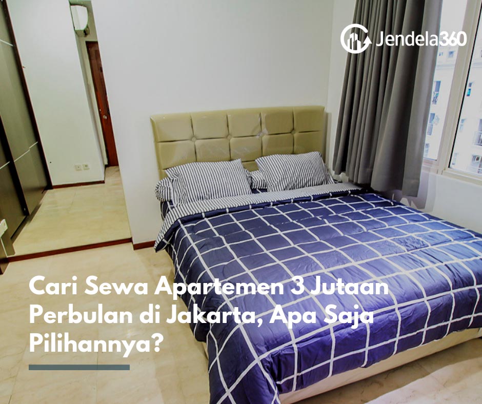 Apartemen 3 Jutaan perbulan di Jakarta
