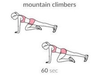 muntain climbers fitness untuk wanita