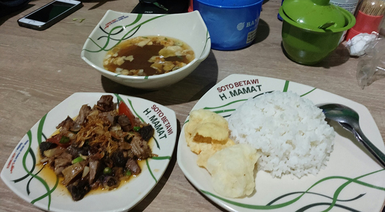 Wisata Kuliner Serpong Soto H Mamat