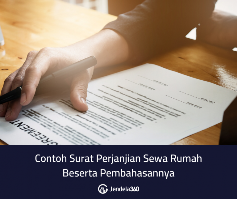 Contoh Surat Perjanjian Sewa Rumah Beserta Pembahasannya