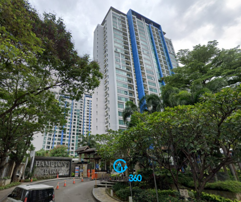 hamptons park apartemen dekat jis