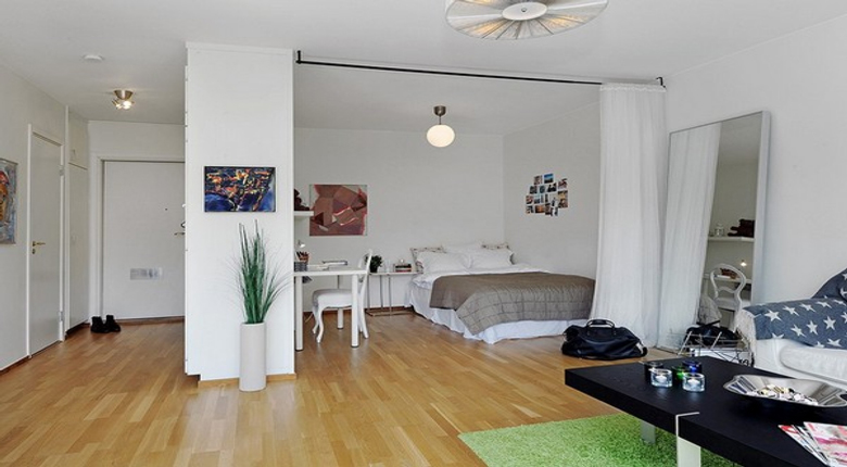kamar apartemen minimalis