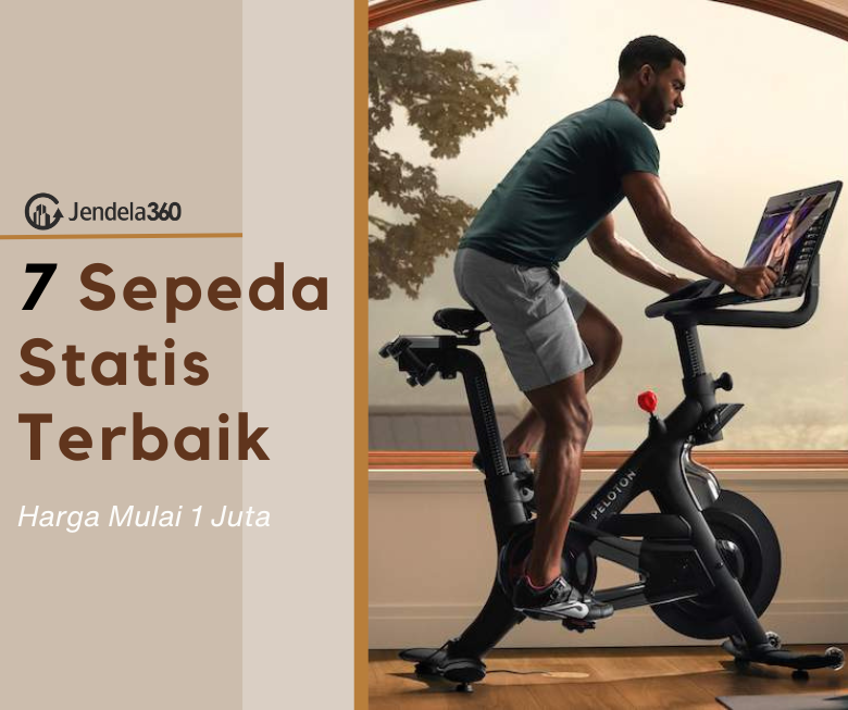 7 Rekomendasi Sepeda Statis Terbaik dan Murah, Harga Mulai 1 Jutaan