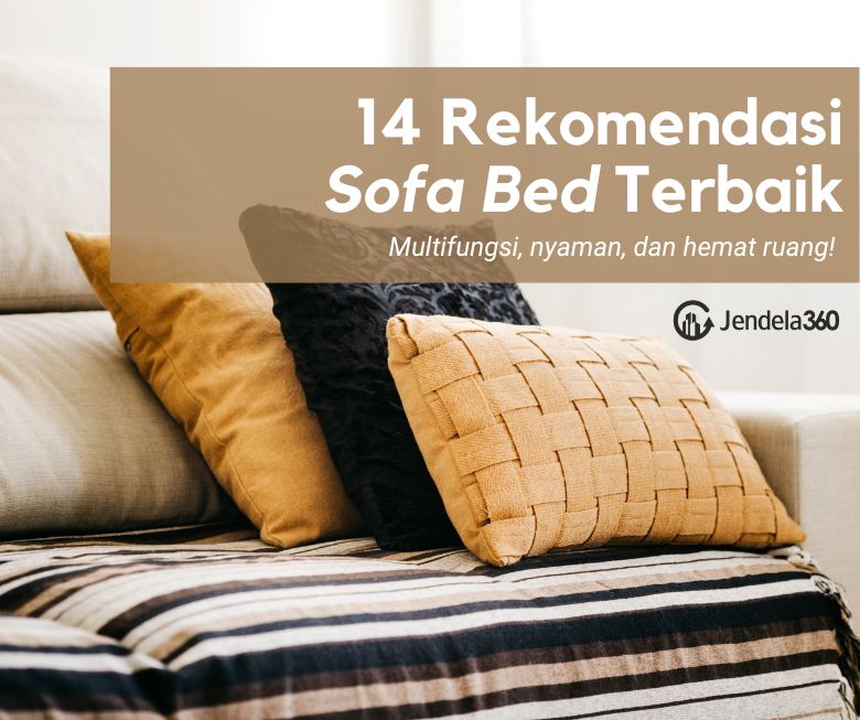 14 Rekomendasi Sofa Bed Terbaik untuk Ruangan Minimalis
