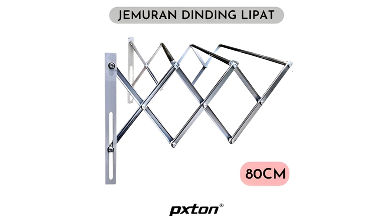 jemuran dinding lipat