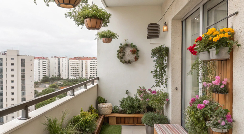 desain balkon minimalis