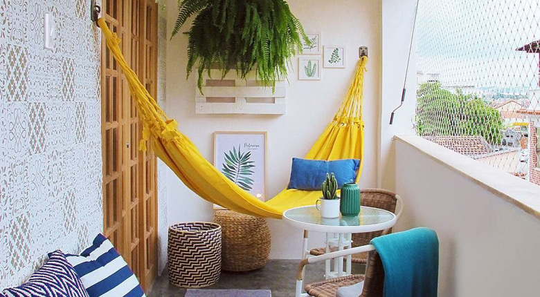 desain balkon minimalis