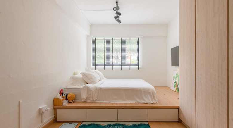 desain kamar tidur 3x3
