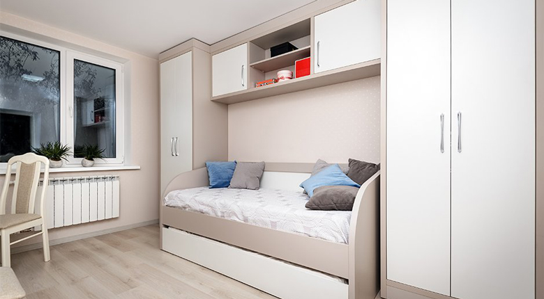 desain kamar tidur 3x3