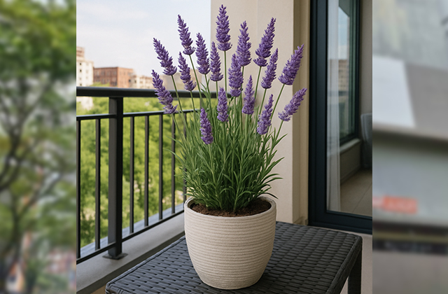 Bunga Lavender (ilustrasi)