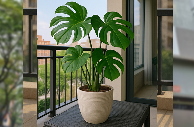 Monstera Deliciosa (ilustrasi)
