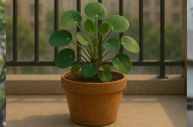 Pilea Peperomioides (ilustrasi)