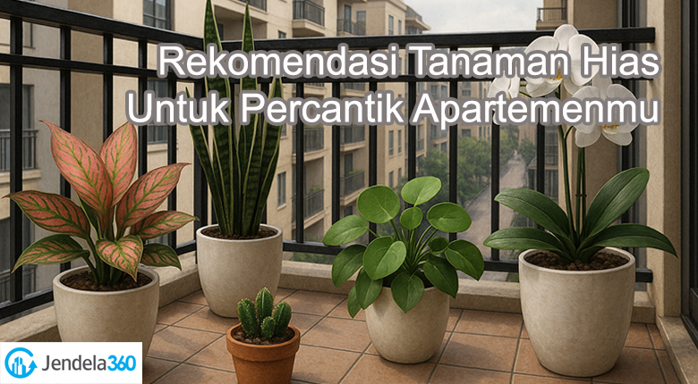 15 Rekomendasi Tanaman Hias untuk Percantik Apartemenmu