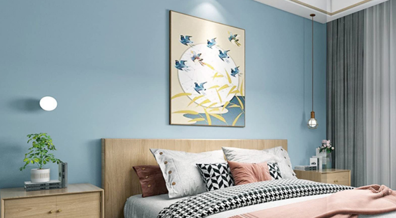 wallpaper dinding kamar tidur