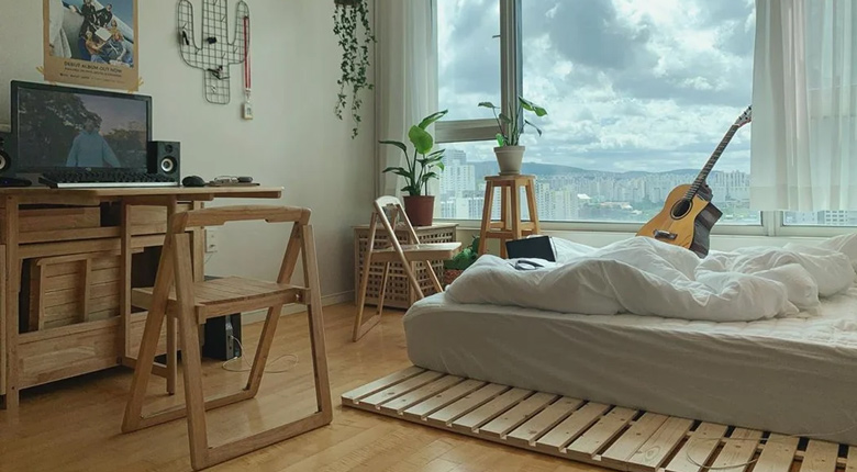 cara menata kamar kost