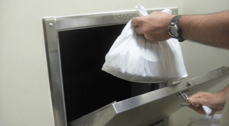 cara membuang sampah di apartemen