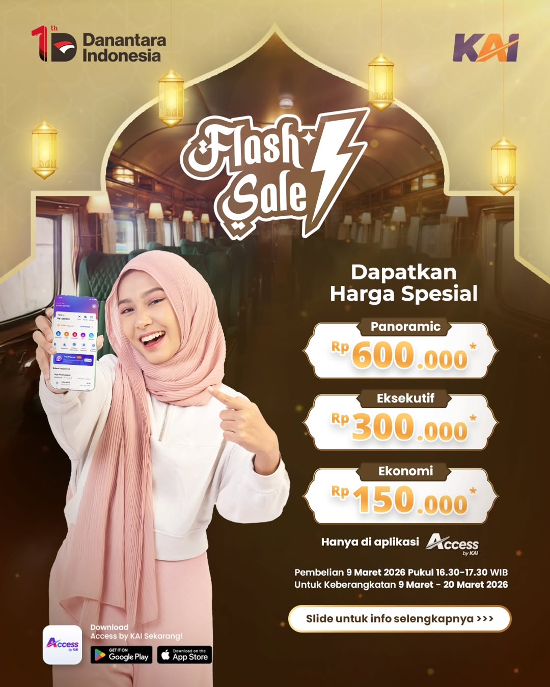 promo tiket kereta Ramadan Festive